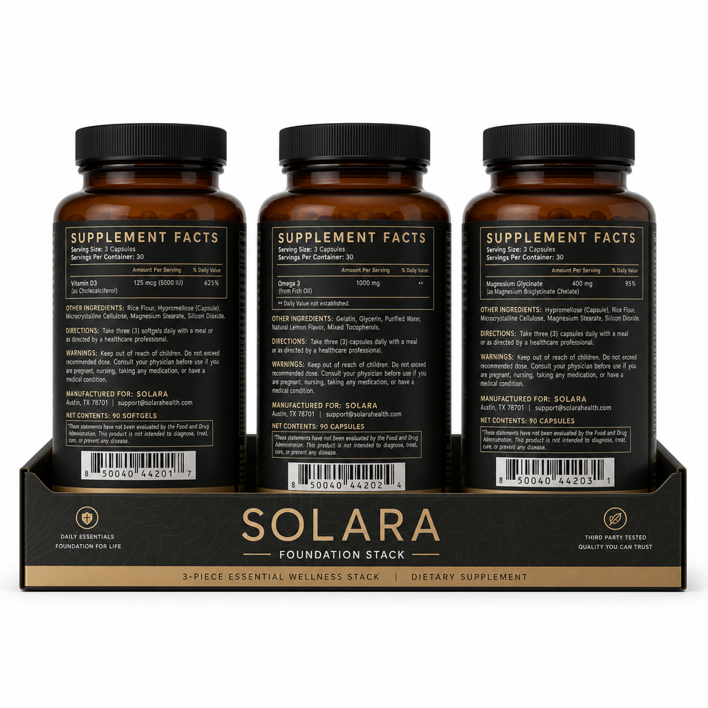 FOUNDATION STACK — Label detail