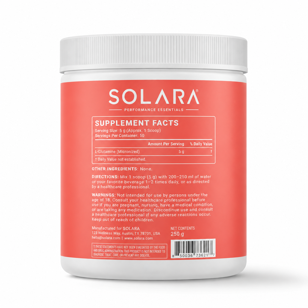 L-GLUTAMINE — Back